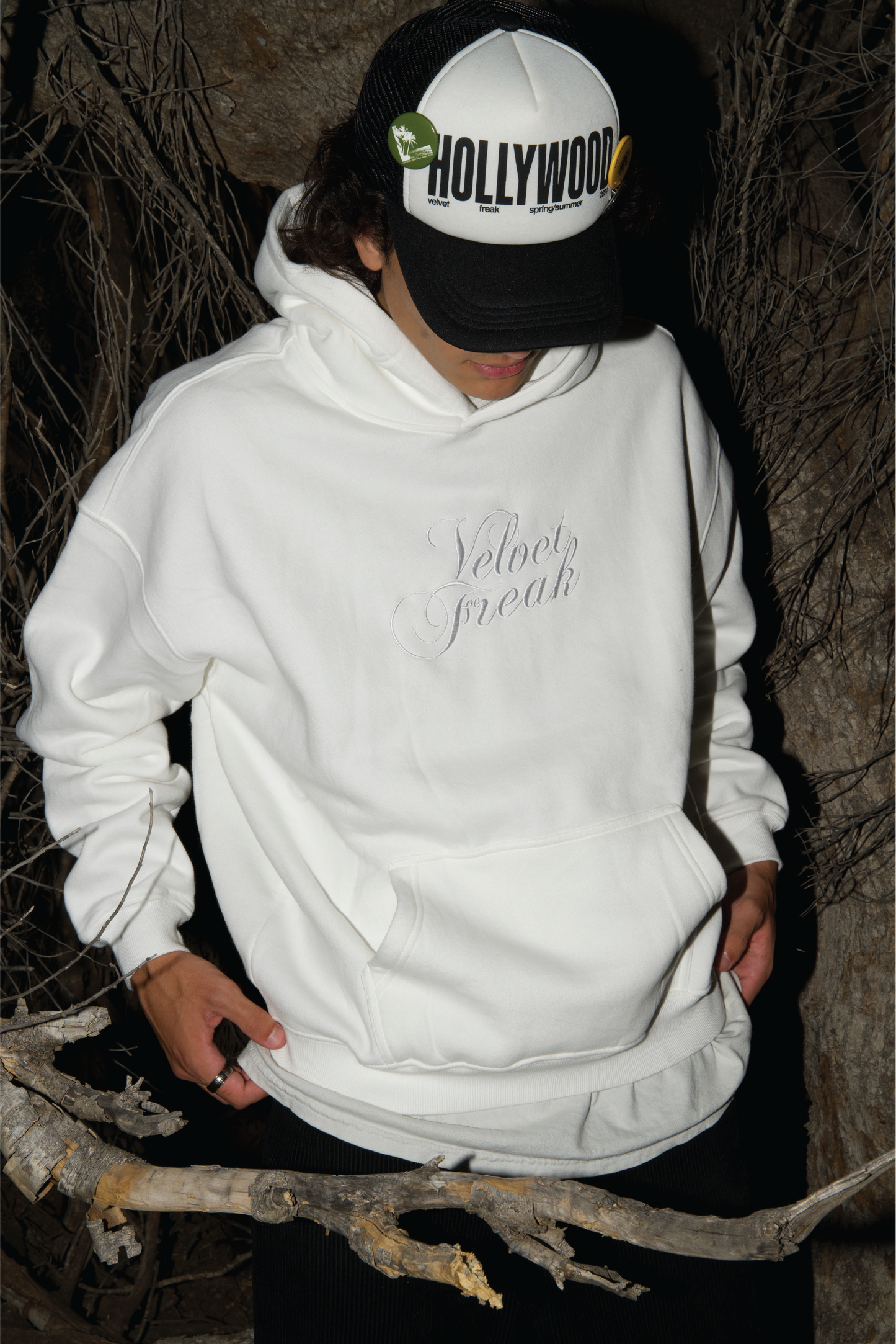 WHITE OUT HOODIE