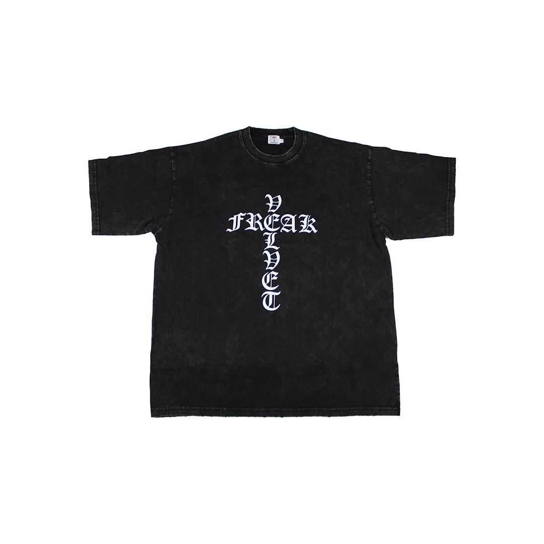 VELVET CROSS TEE